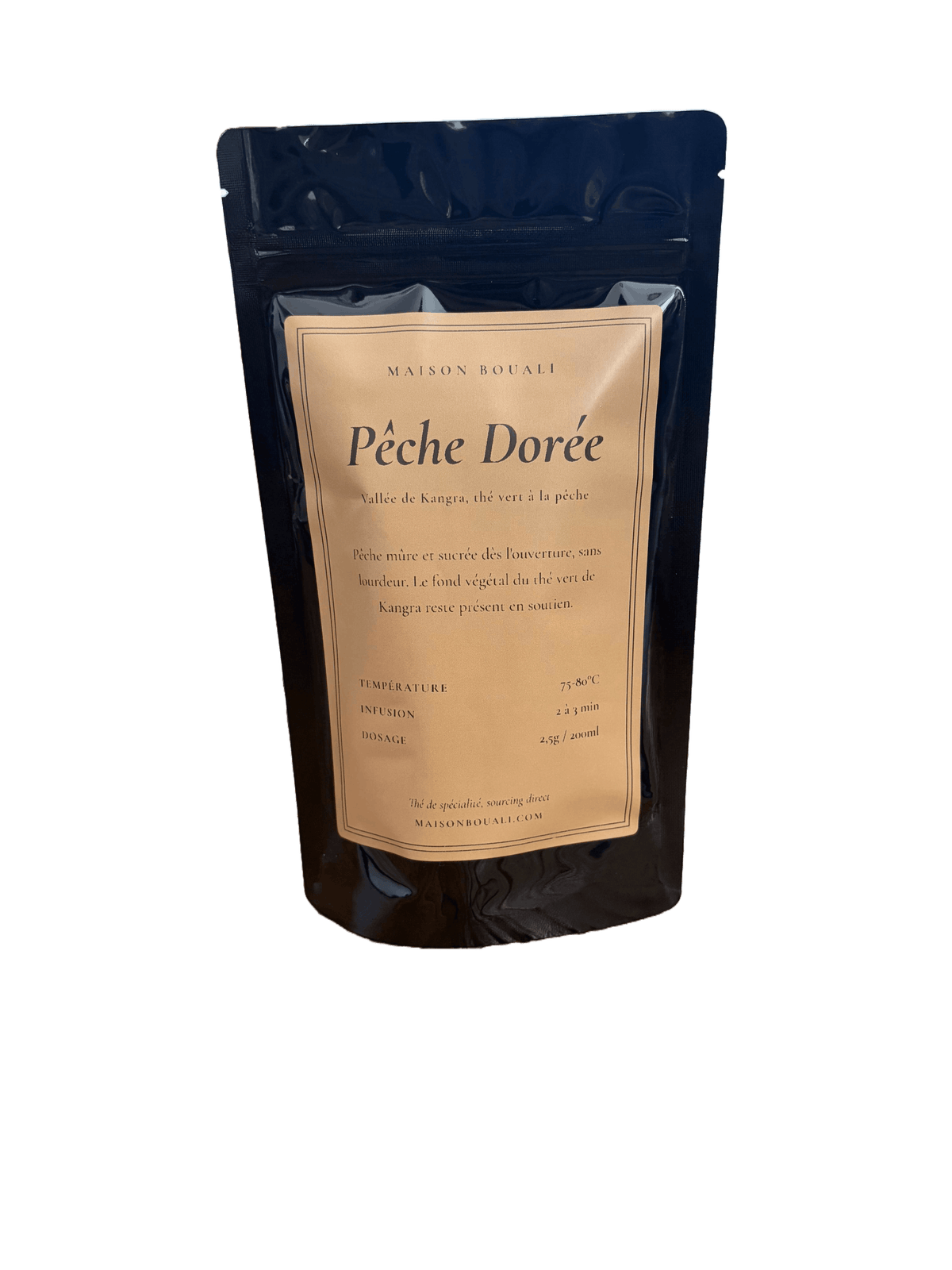 Pêche Dorée – Thé Vert de Kangra à la Pêche