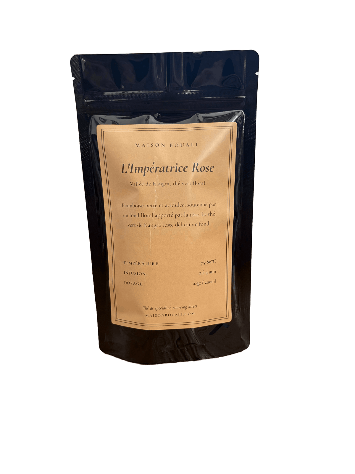 L'Impératrice Rose – Thé Vert Framboise et Rose