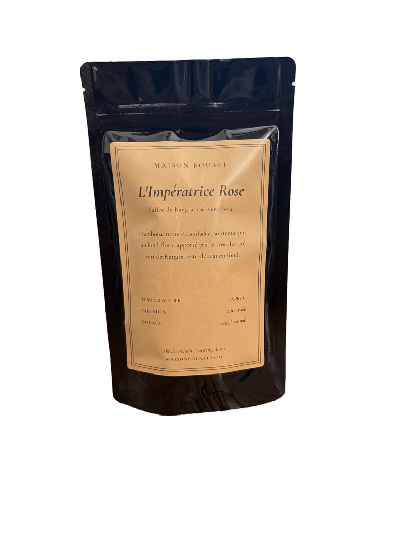 L'Impératrice Rose – Thé Vert Framboise et Rose