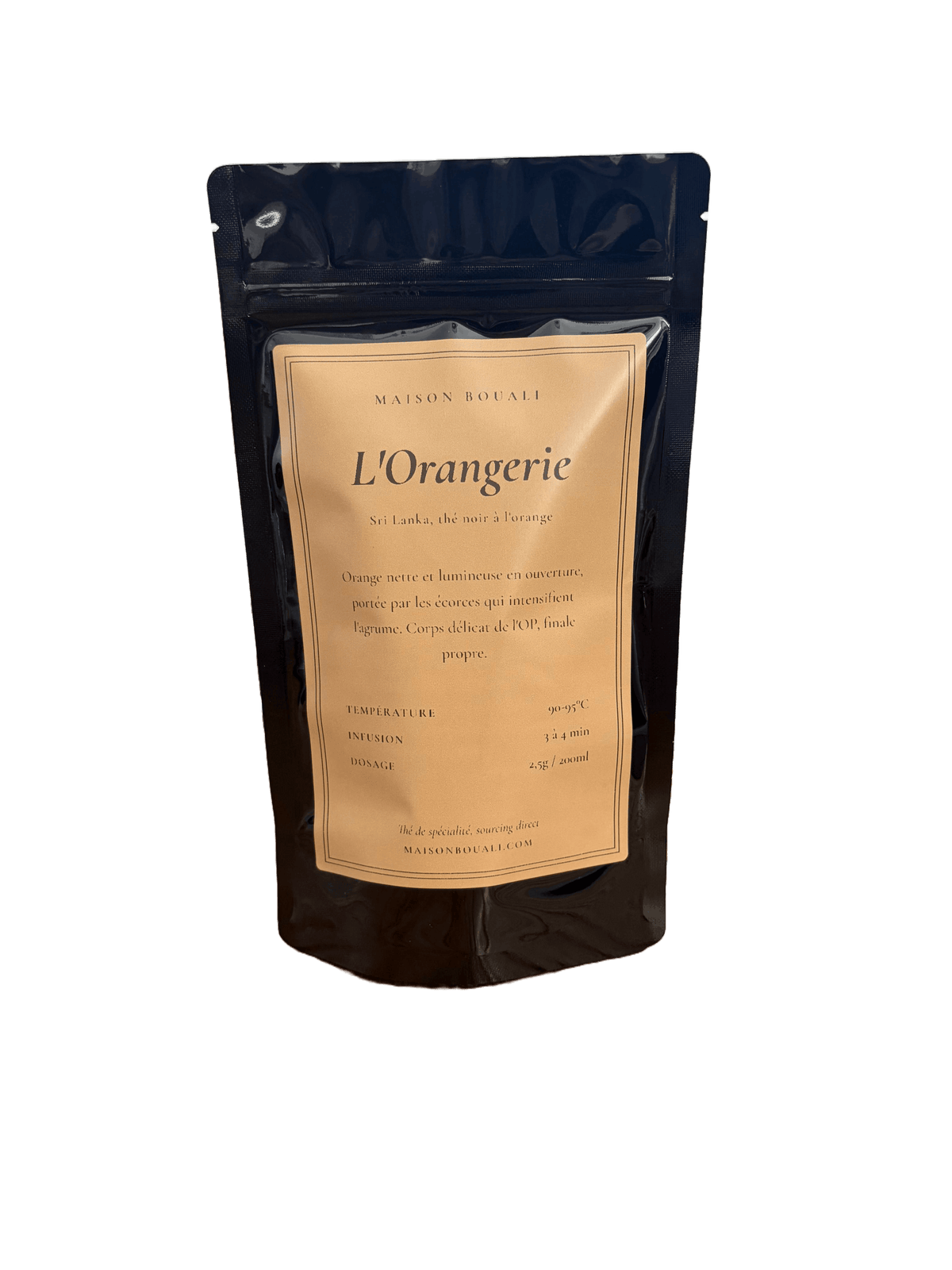 L'Orangerie – Thé Noir de Ceylan à l'Orange