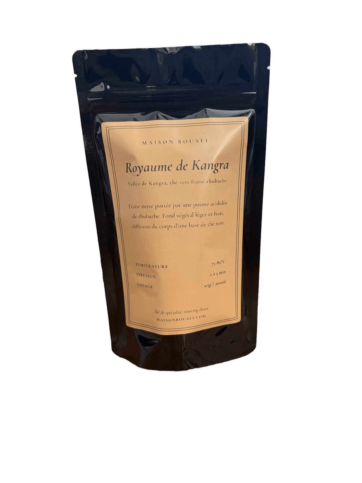 Royaume de Kangra – Thé Vert Fraise Rhubarbe