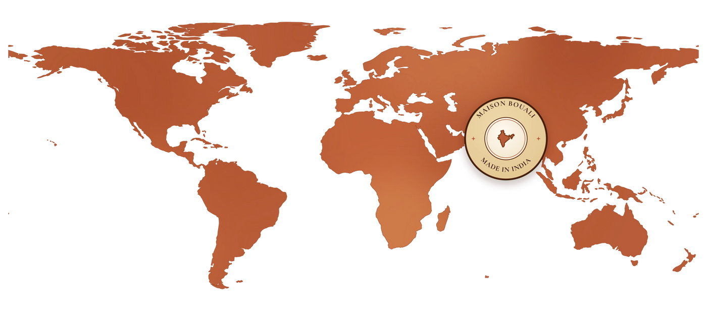 Carte origine Inde, Darjeeling